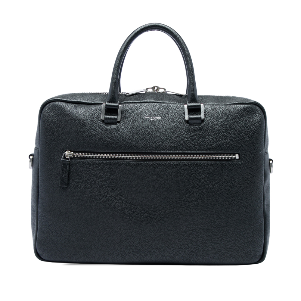 Pre-Loved Saint Laurent Leather Business Bag